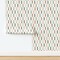 Modern Stripes Farmhouse Terra-Cotta Jade Green Blush Pink 2021 Color Trend Custom Pre-pasted Wallpaper by Spoonflower Pre-Pasted Wallpaper 2FT Wide